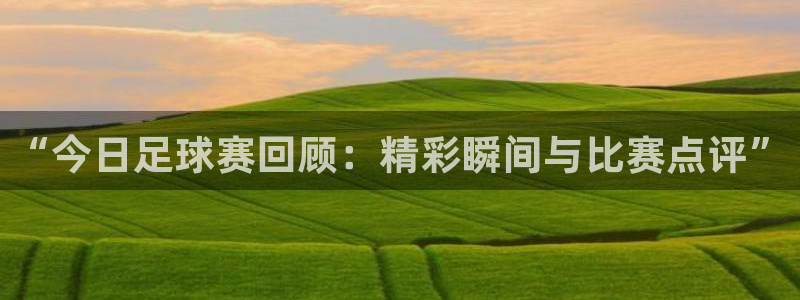 “今日足球赛回顾：精彩瞬间与比赛点评”