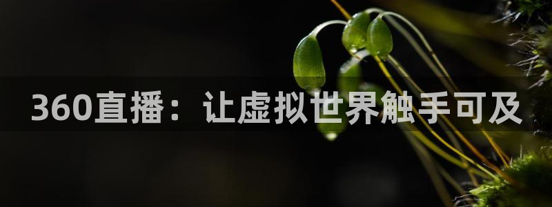 360直播：让虚拟世界触手可及