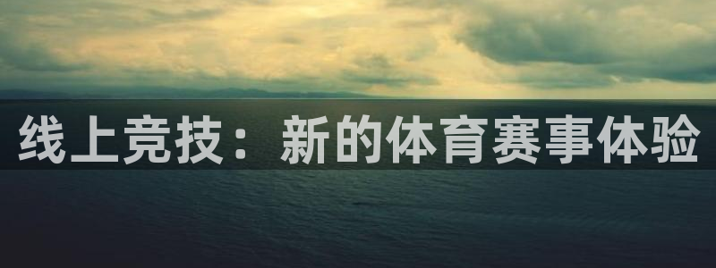 线上竞技：新的体育赛事体验