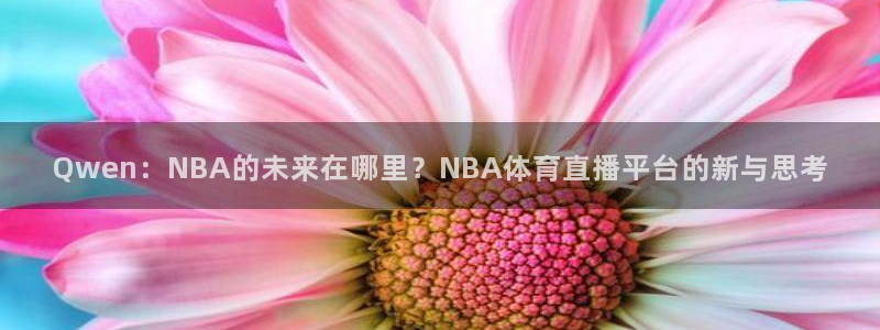 Qwen：NBA的未来在哪里？NBA体育直播平台的新与思考