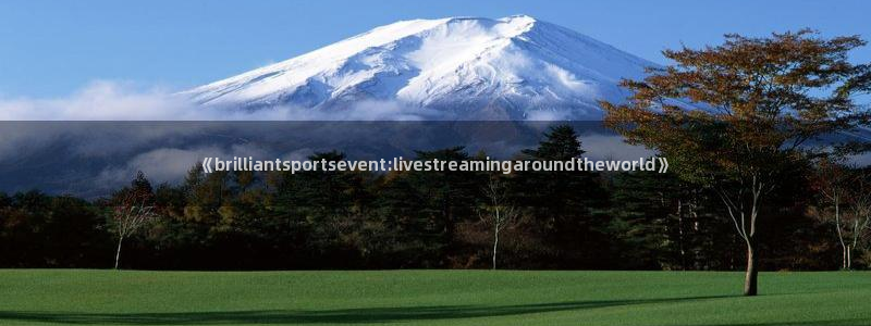 《brilliantsportsevent:livestreamingaroundtheworld》